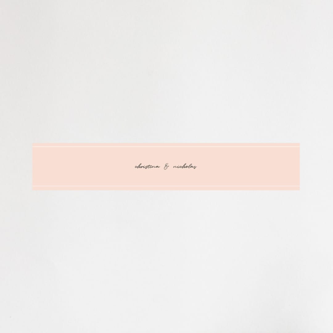 "Textured Dots" - Belly Bands in Blush by Emily Sabol Goss - Assembled with Invitation