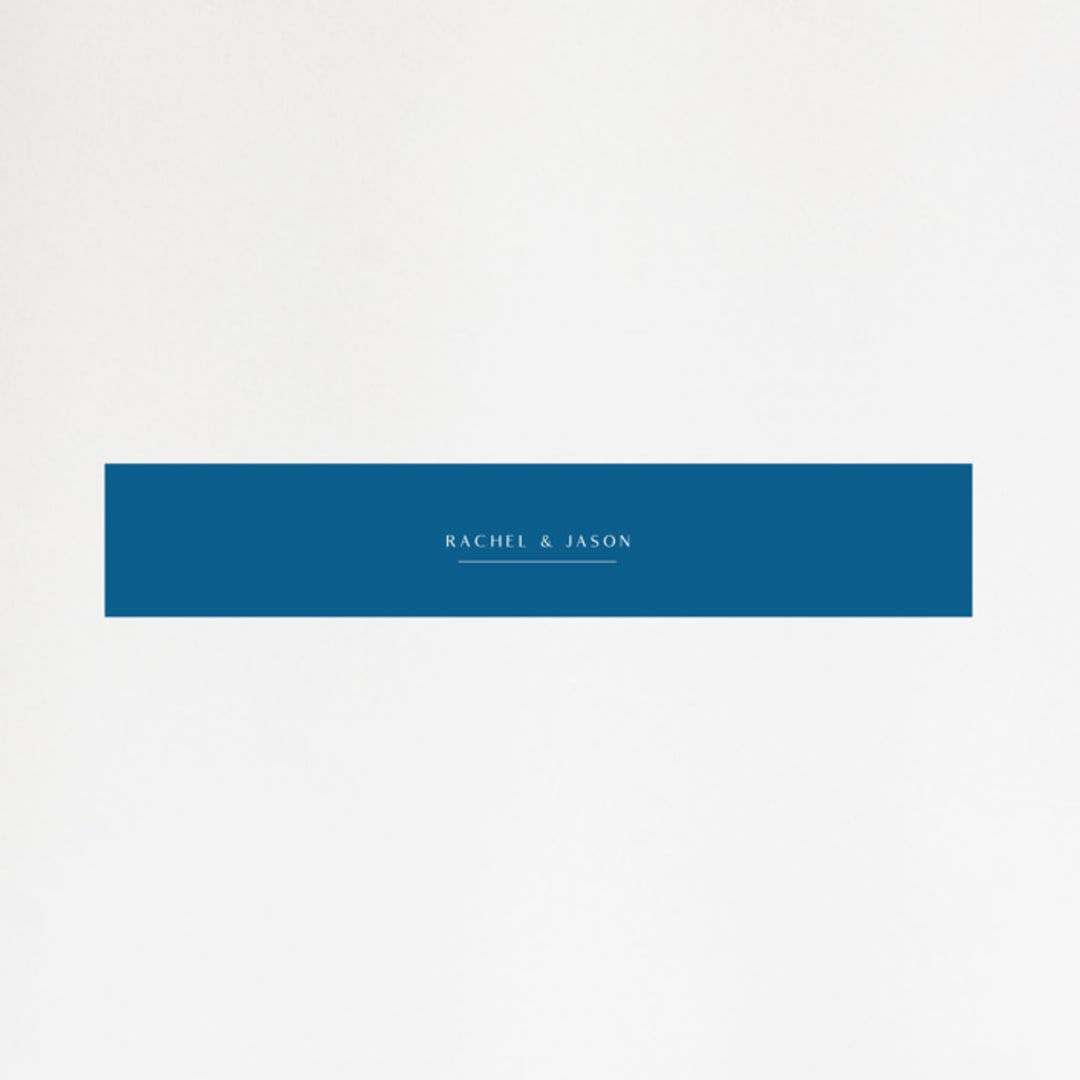 "Sand & Sun" - Belly Bands in Ocean by Nicole Walsh - Assembled with Invitation