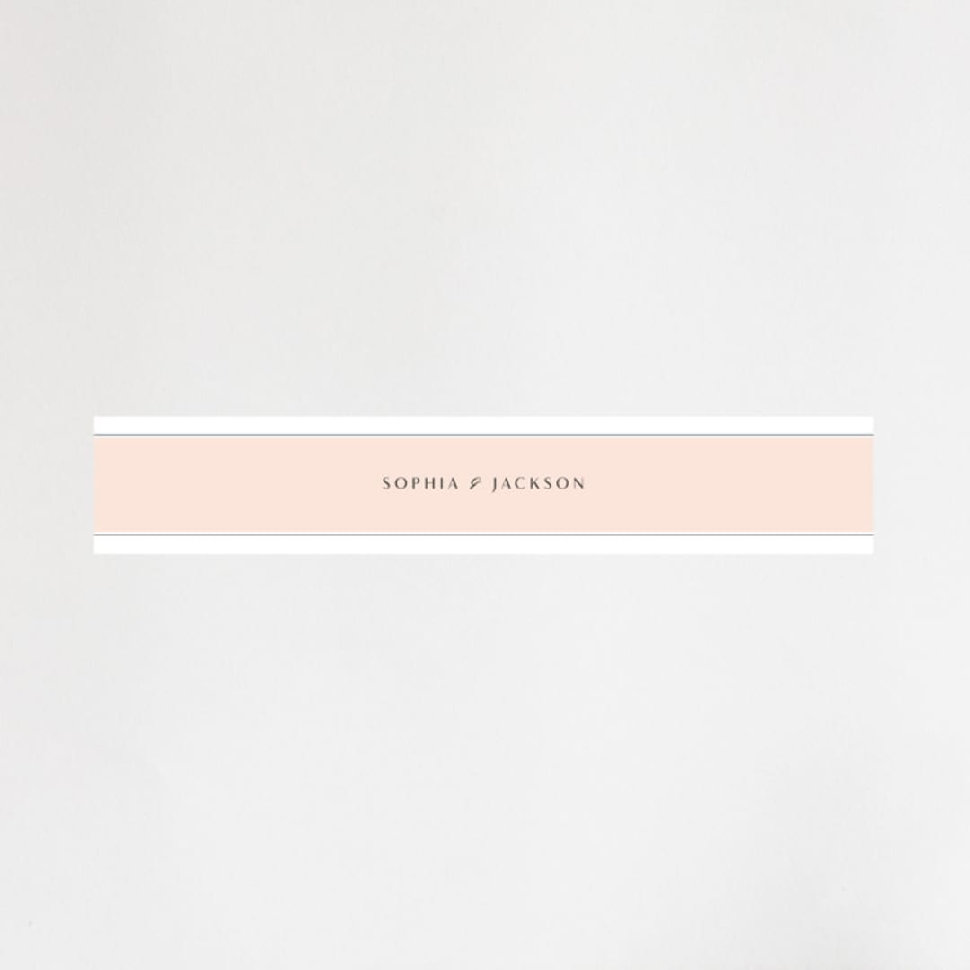 "Classical" - Belly Bands in Blush by Michelle Taylor - Assembled with Invitation