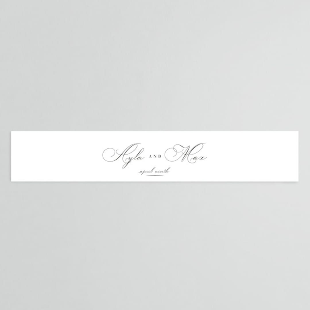 "Sweet Nothings" - Belly Bands in Linen by Keen Peachy - Assembled with Invitation