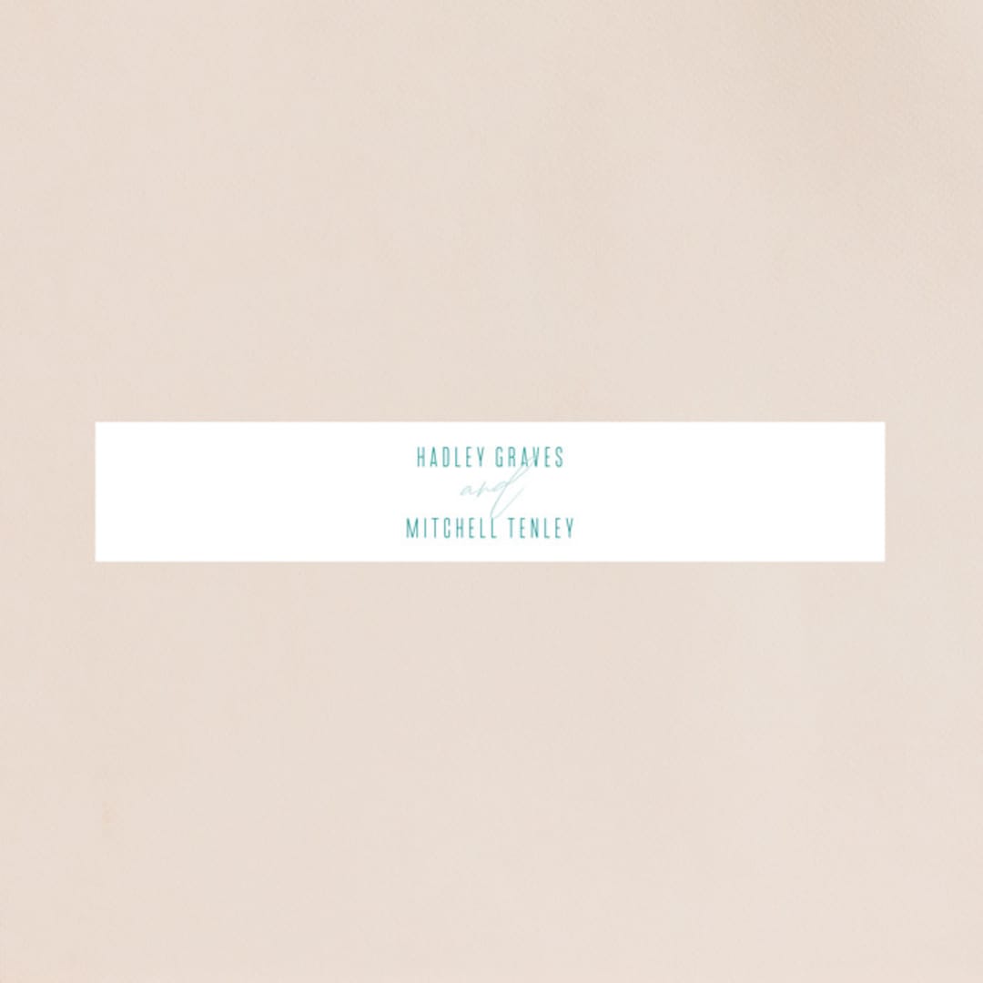 "New Wave" - Belly Bands in Marine by Kaydi Bishop - Assembled with Invitation
