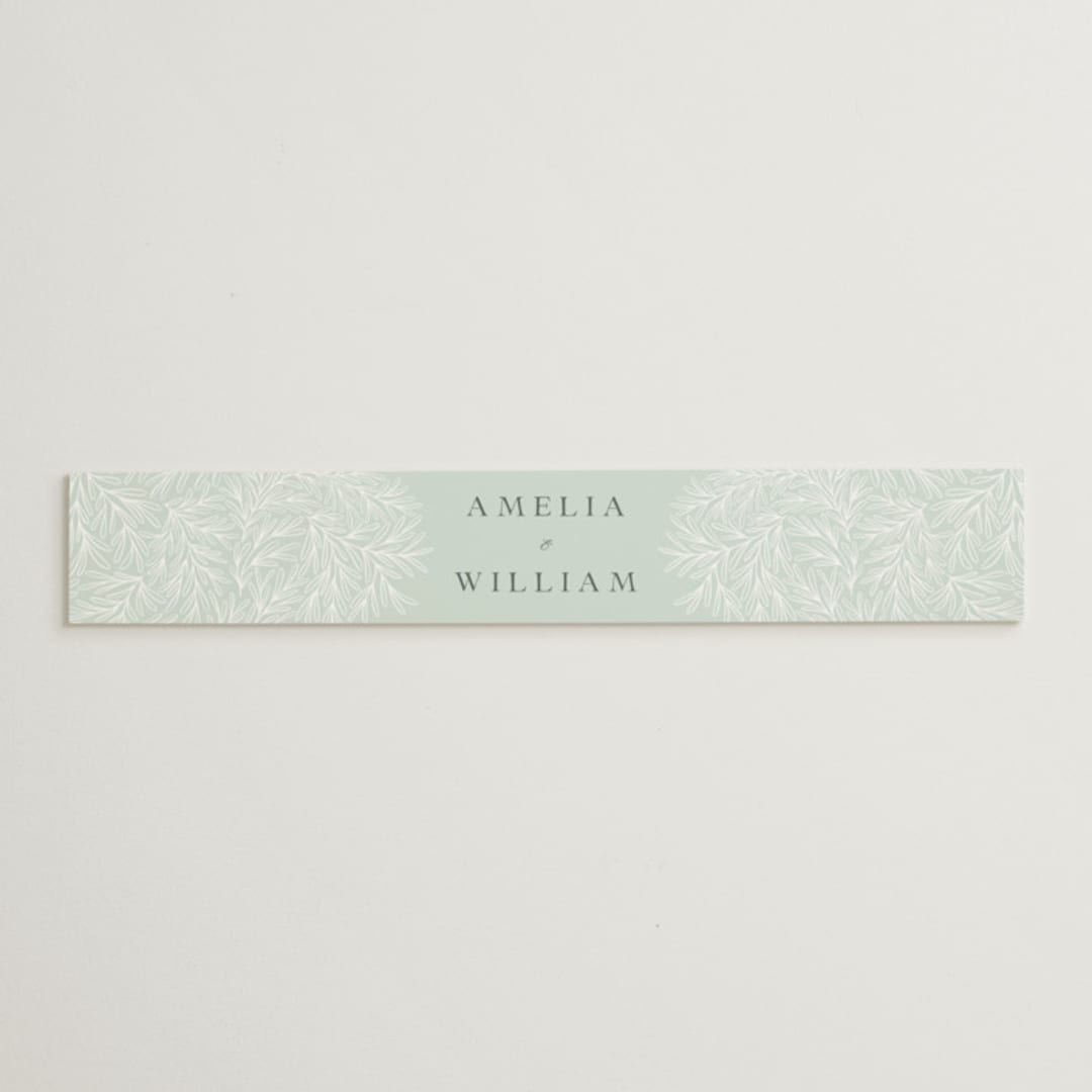 "Fairy Forest" - Belly Bands in Sage by Kristen Knechtel - Assembled with Invitation