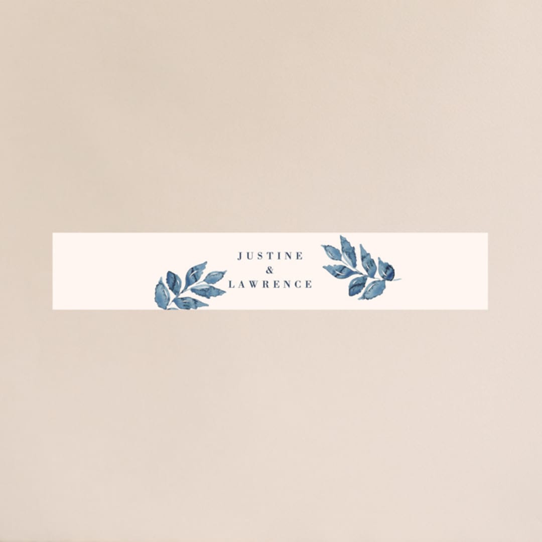 "Southern Comfort" - Belly Bands in French Blue by Chris Griffith - Assembled with Invitation