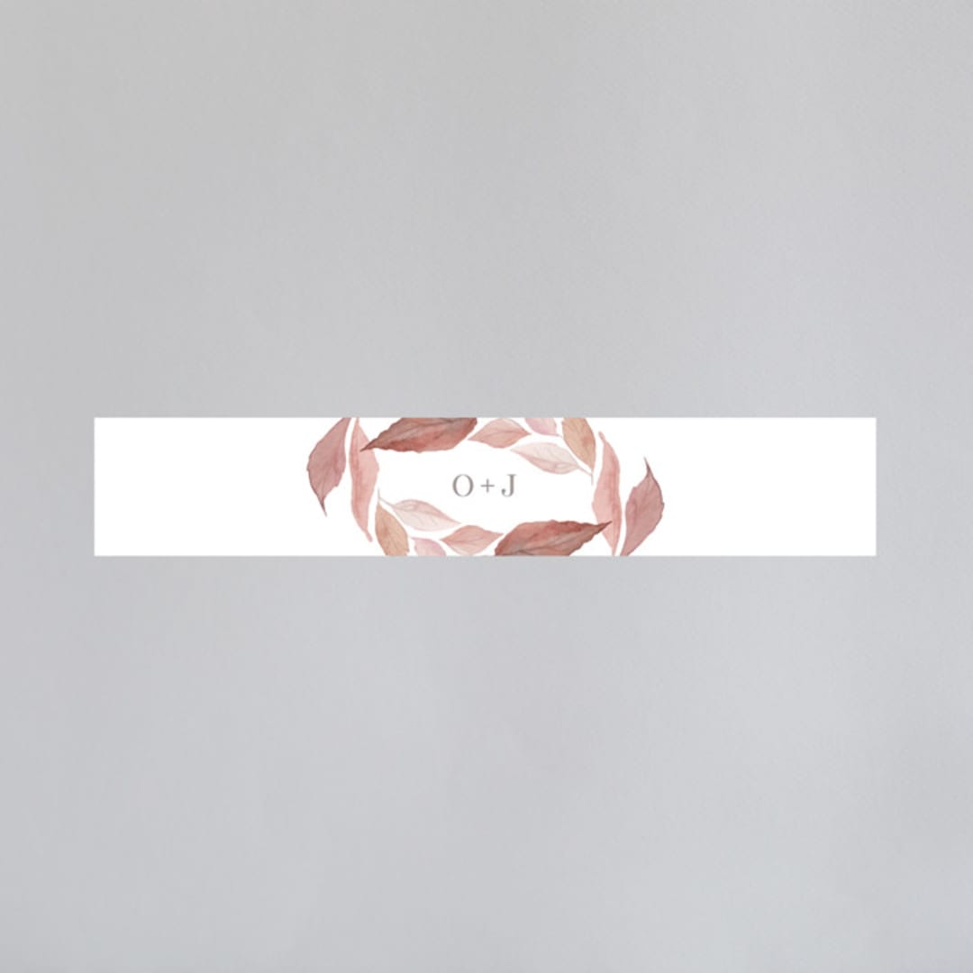 "Fallen" - Belly Bands in Rust by Creo Study - Assembled with Invitation