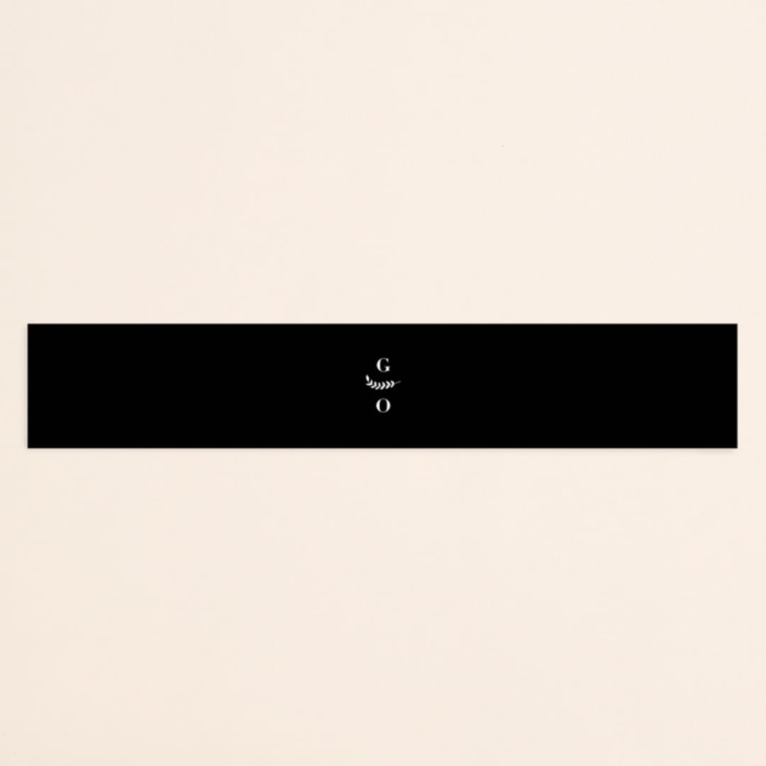 "Olivier" - Belly Bands in Olive by Bonjour Paper - Assembled with Invitation