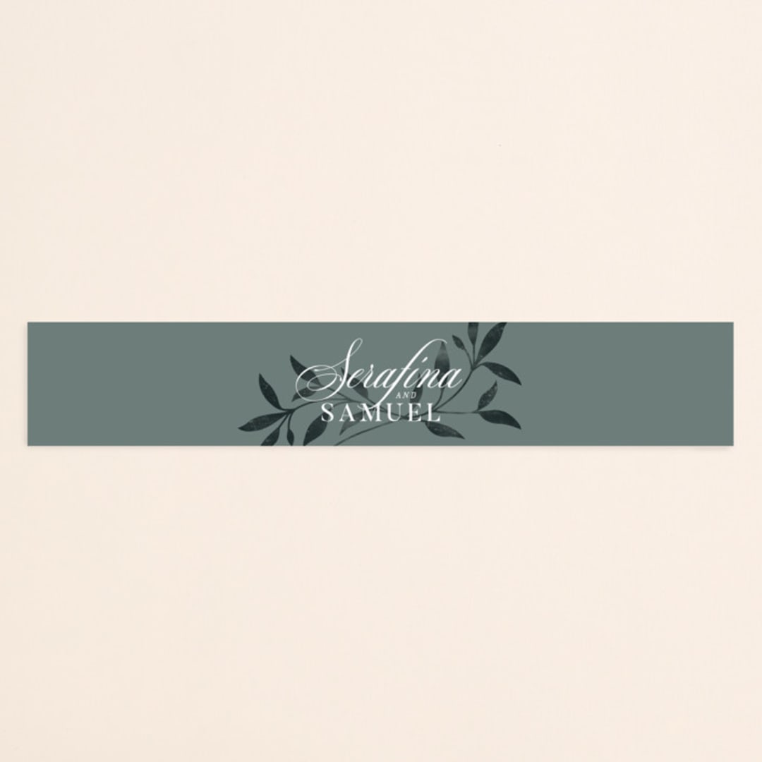 "Serafina" - Belly Bands in Sage by Melanie Kosuge - Assembled with Invitation
