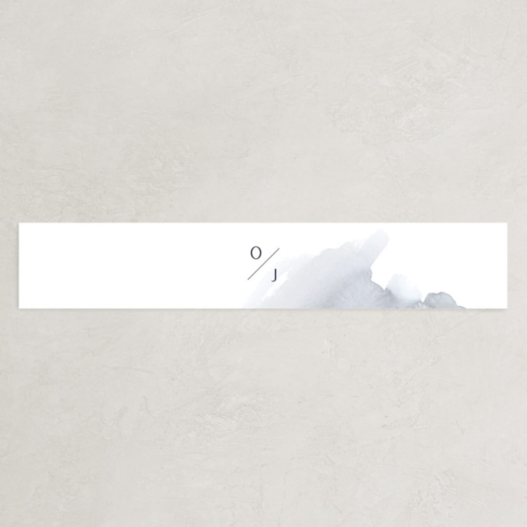"Blueridge" - Belly Bands in Ocean by Leah Bisch - Assembled with Invitation