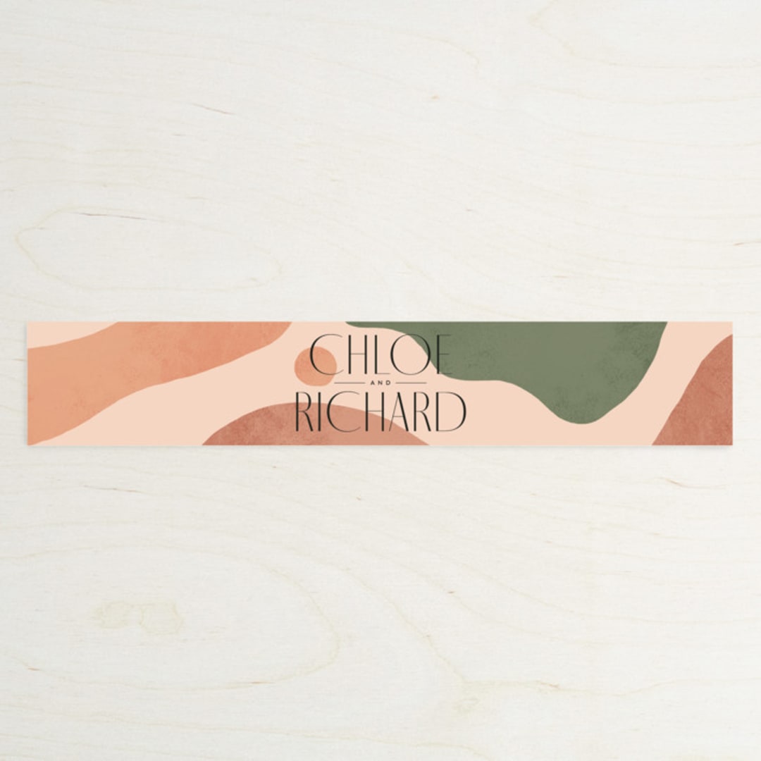 "Abstract" - Belly Bands in Desert by Kelly Schmidt - Assembled with Invitation