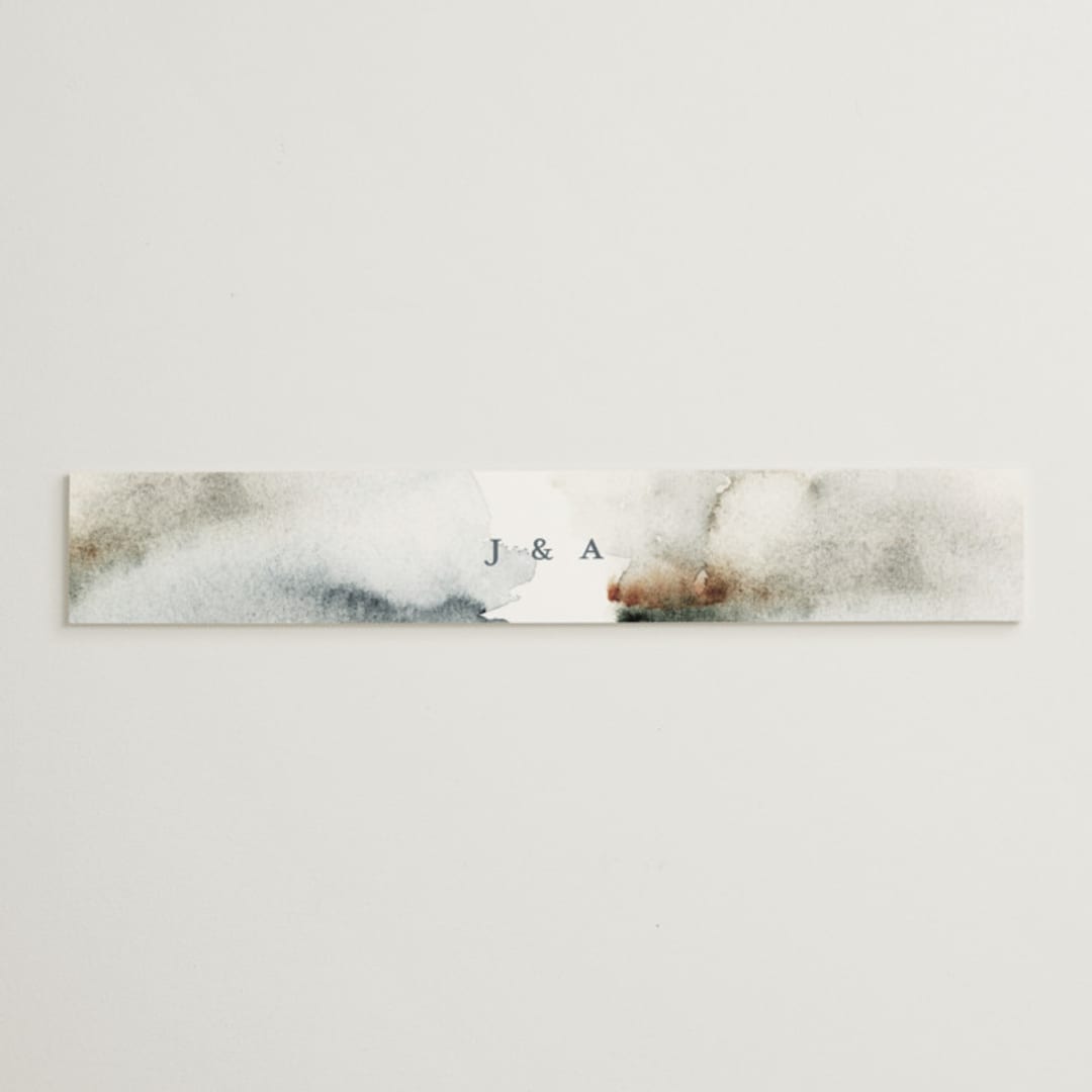 "Grand Escape" - Belly Bands in Stone by Petra Kern - Assembled with Invitation