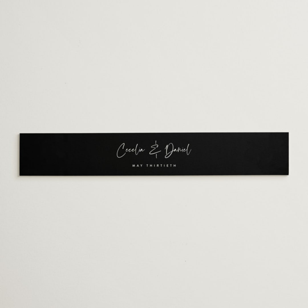 "In this together" - Belly Bands in Black Tie by Lea Delaveris - Assembled with Invitation