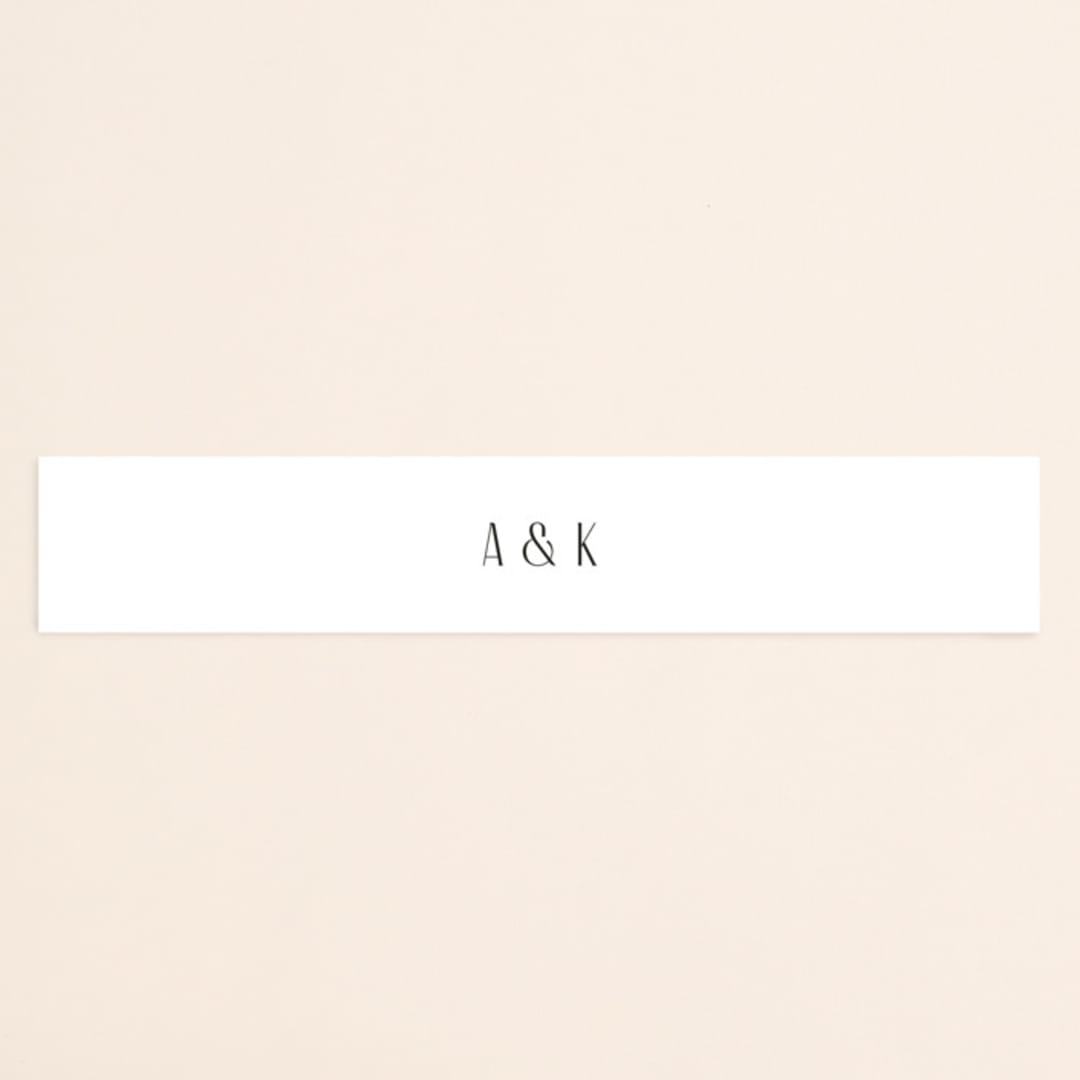 "Narrative" - Belly Bands in Frost by Jennifer Wick - Assembled with Invitation