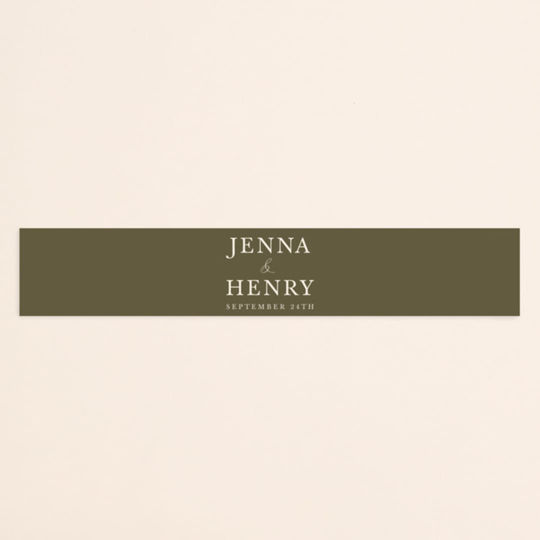 "Unity" - Belly Bands in Burnt Sienna by Jen Owens - Assembled with Invitation