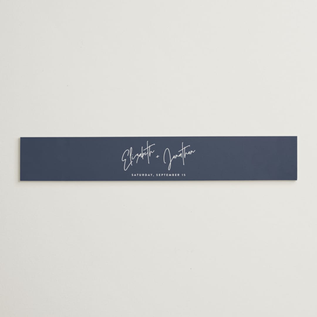 "Marked" - Belly Bands in Navy by JoAnn Jinks - Assembled with Invitation