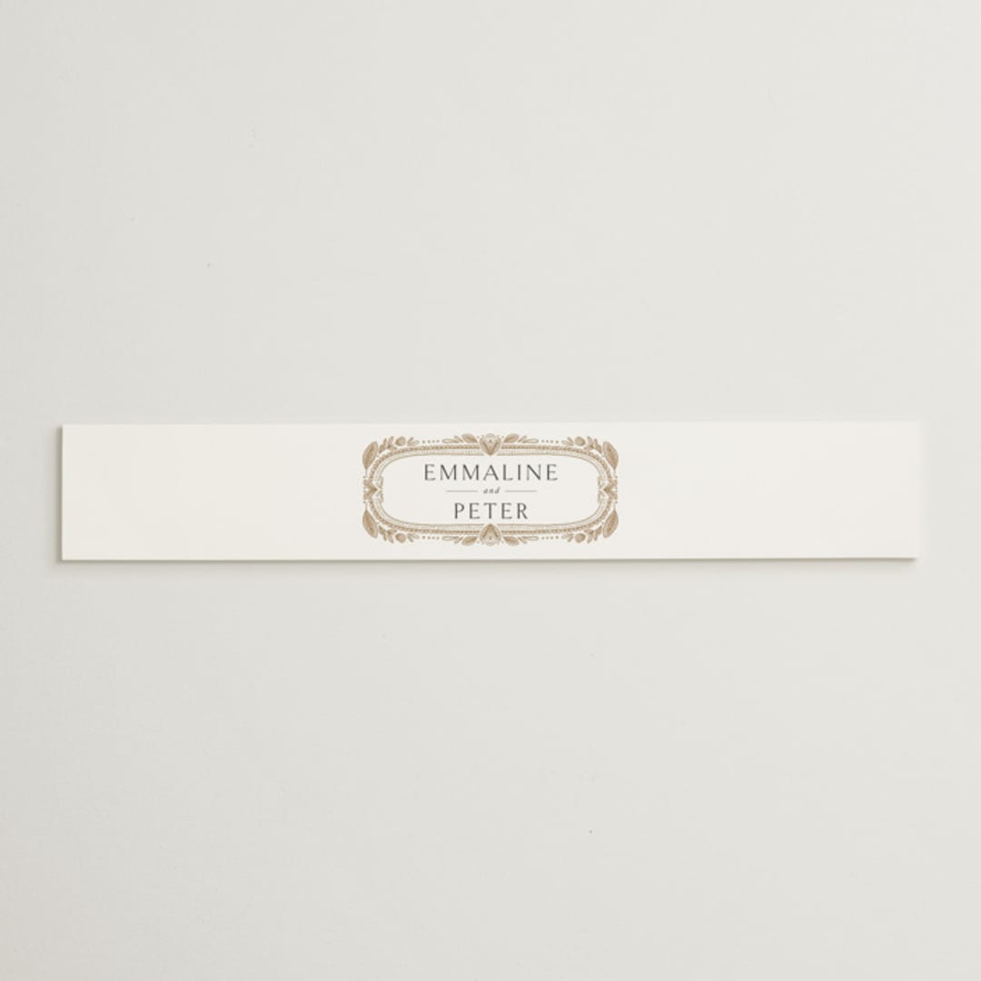 "charmed" - Belly Bands in Honey by Jen Owens - Assembled with Invitation