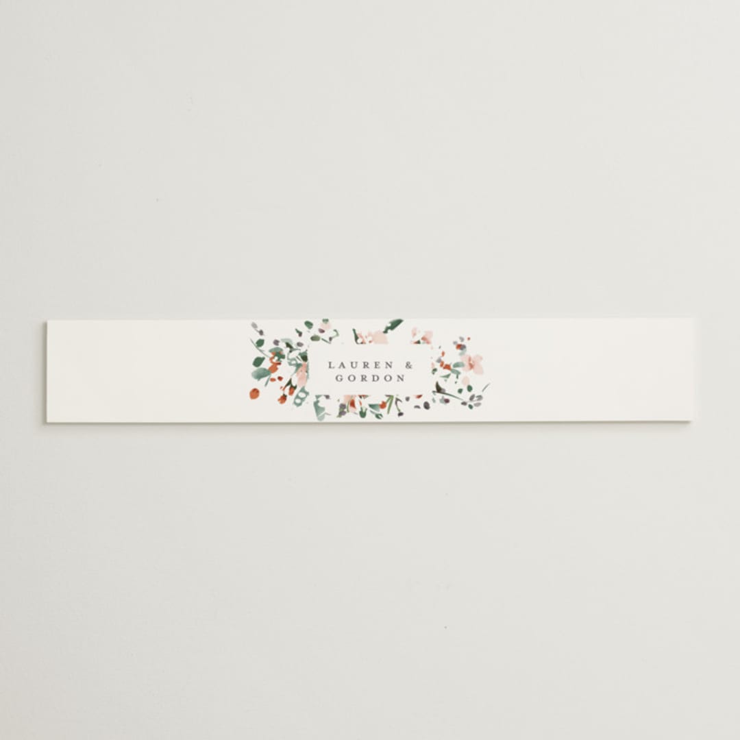 "The Field Of Love" - Belly Bands in Evergreen by Petra Kern - Assembled with Invitation