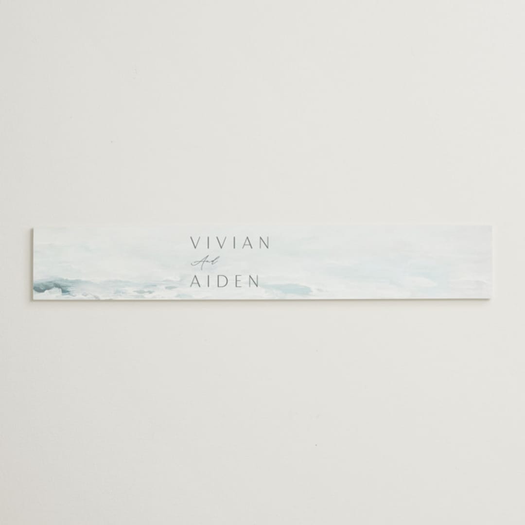 "At Sea" - Belly Bands in Sky by Nicoletta Savod - Assembled with Invitation