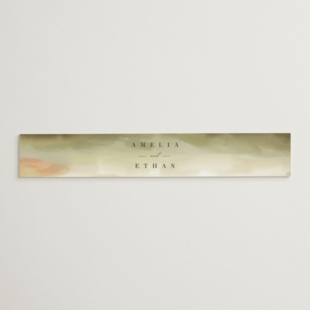 "Pastel Sky" - Belly Bands in Moss by Hannah Williams - Assembled with Invitation
