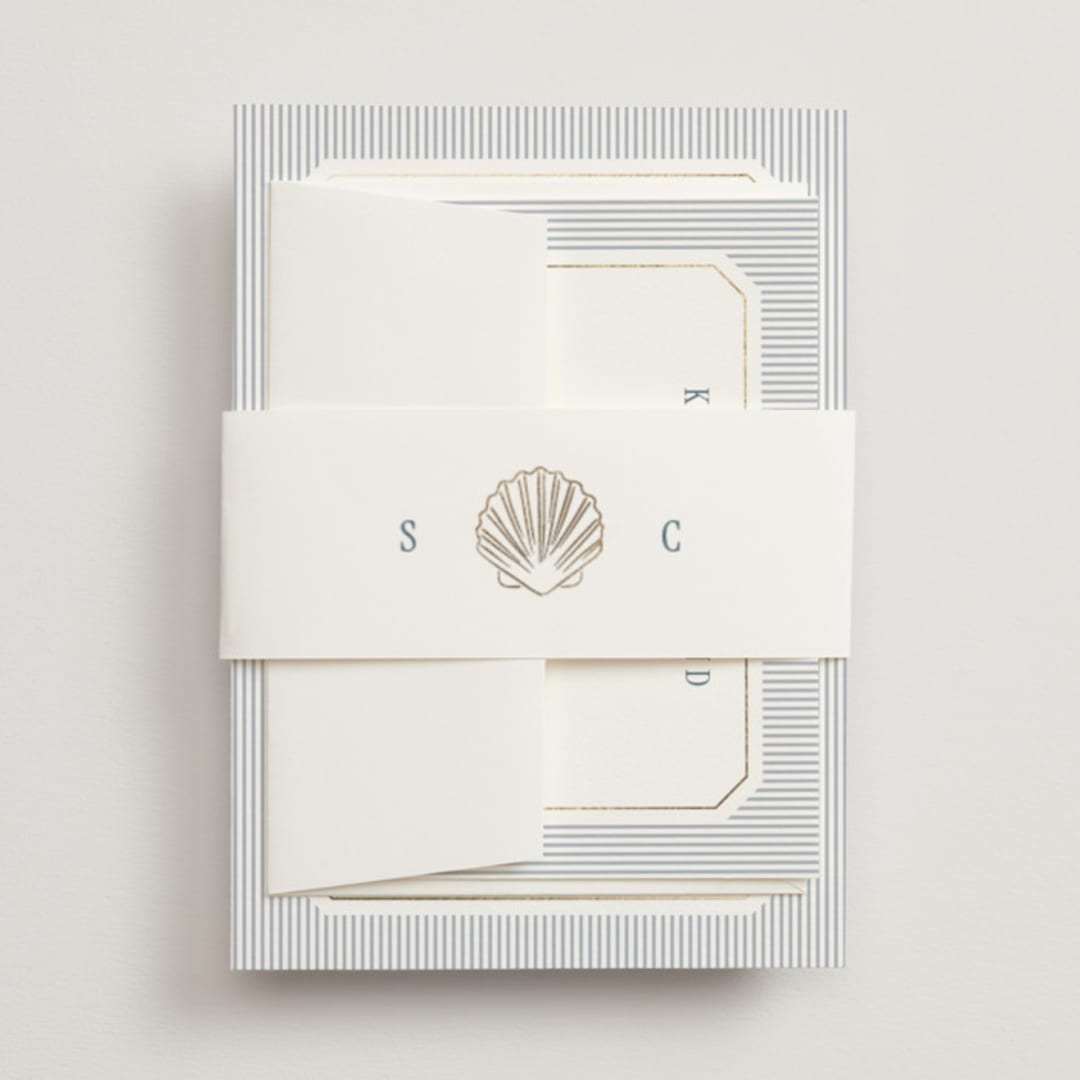 "Seashore" - Belly Bands in Coast by Kelly Schmidt - Front