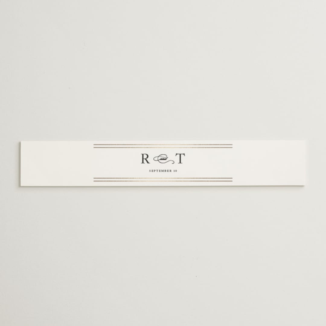 "Eloquence" - Belly Bands in Snow by Kimberly FitzSimons - Assembled with Invitation