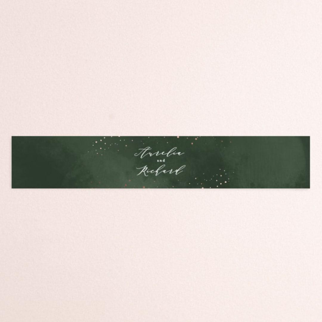 "evergreen" - Belly Bands in Shamrock by Leah Bisch - Assembled with Invitation