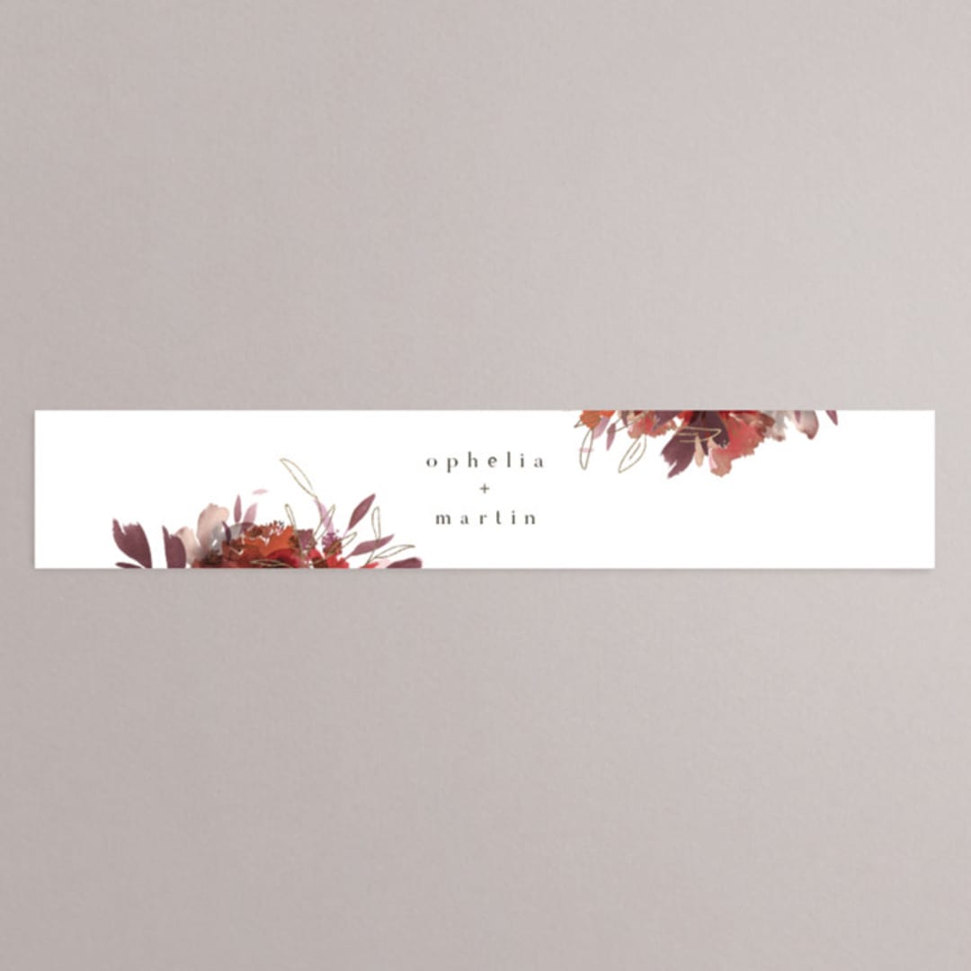 "Autumn Hymnal" - Belly Bands in Blush by Leah Bisch - Assembled with Invitation