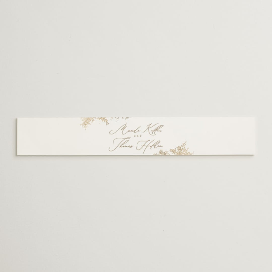 "Reflection" - Belly Bands in Porcelain by Leah Bisch - Assembled with Invitation