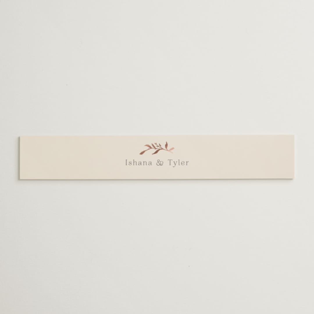 "Queen Anne's Lace" - Belly Bands in Creme Brulee by Jennifer Wick - Assembled with Invitation