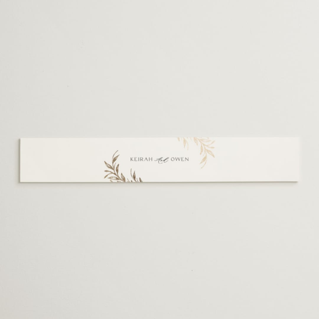 "KEIRAH" - Belly Bands in Pearl by Melanie Kosuge - Assembled with Invitation
