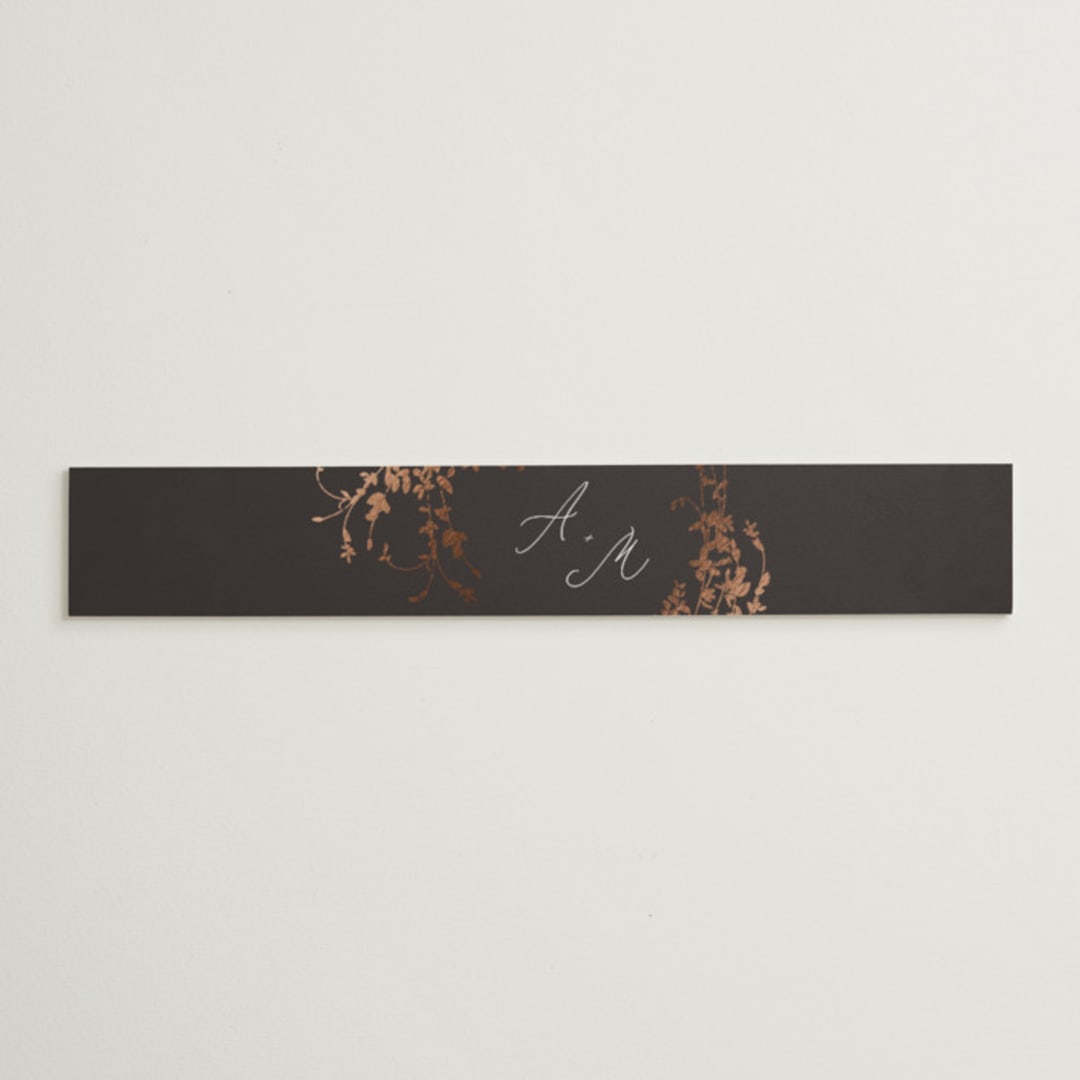 "Bliss" - Belly Bands in Cocoa by Leah Bisch - Assembled with Invitation