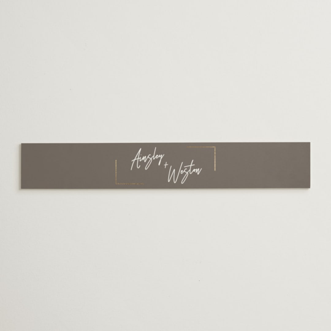 "Balanced" - Belly Bands in Milk White by Robin Ott - Assembled with Invitation