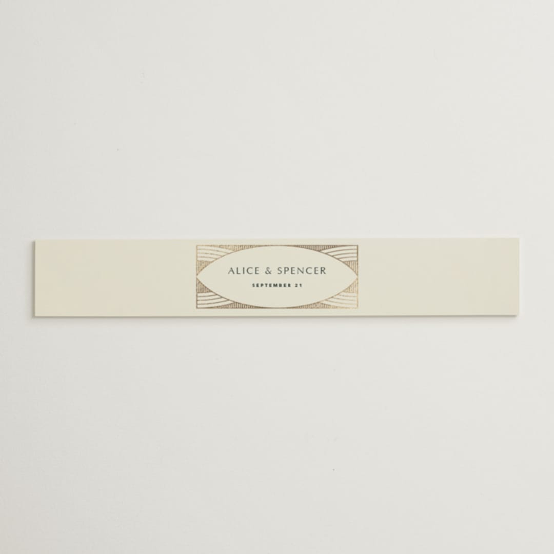 "deco arch" - Belly Bands in Fir by Kindred Fields - Assembled with Invitation