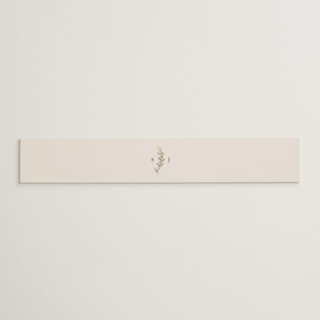"To Hold" - Belly Bands in Ivory by Carolyn Nicks - Assembled with Invitation