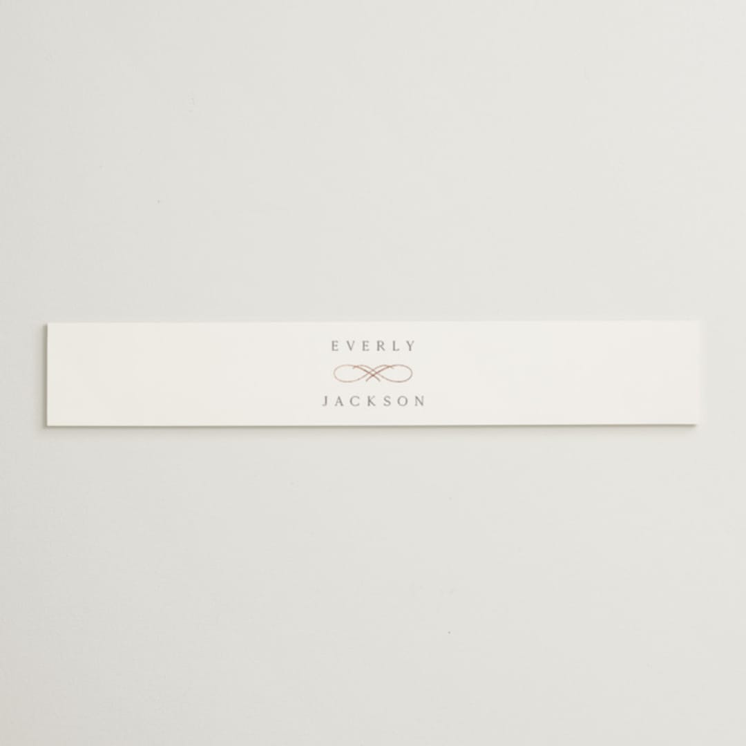 "Eternal" - Belly Bands in Snow by Kaydi Bishop - Assembled with Invitation