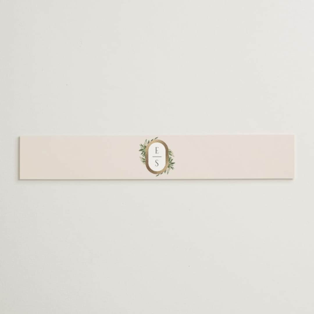 "Bliss" - Belly Bands in Champagne by Leah Bisch - Assembled with Invitation