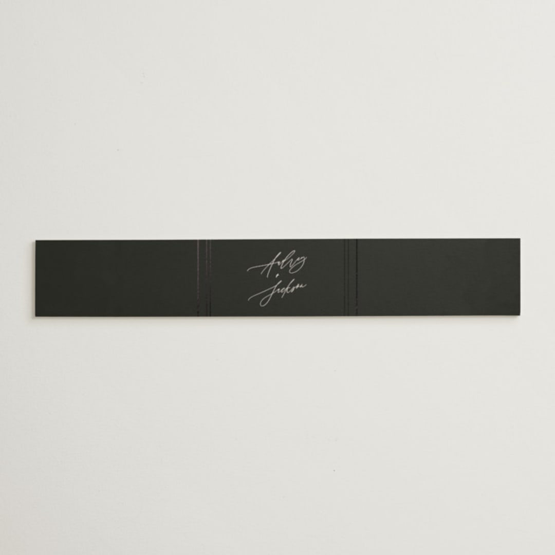 "The Arc" - Belly Bands in Truffle by Vera Lim - Assembled with Invitation