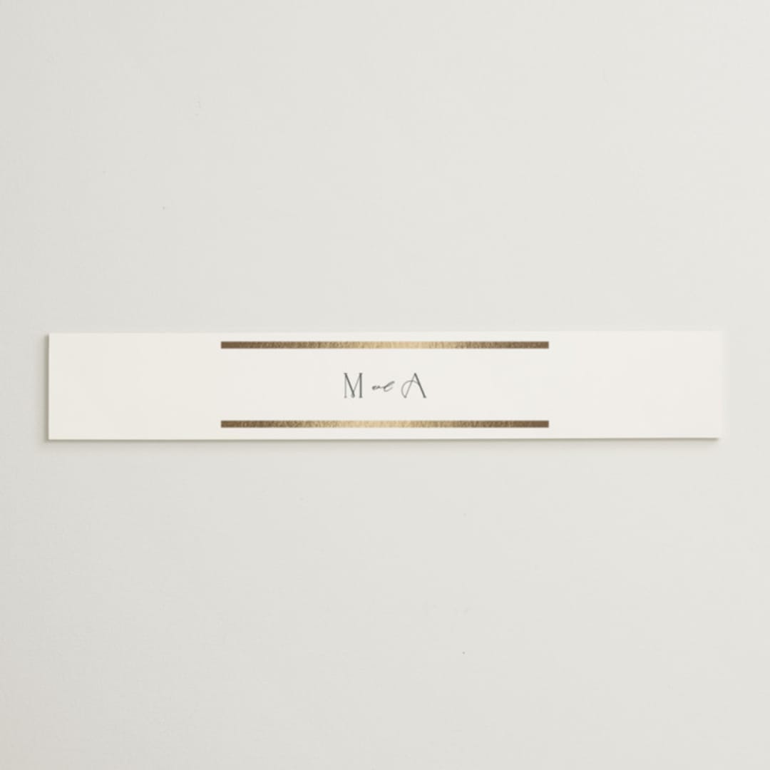 "Chisel" - Belly Bands in Quartz by Kristie Kern - Assembled with Invitation