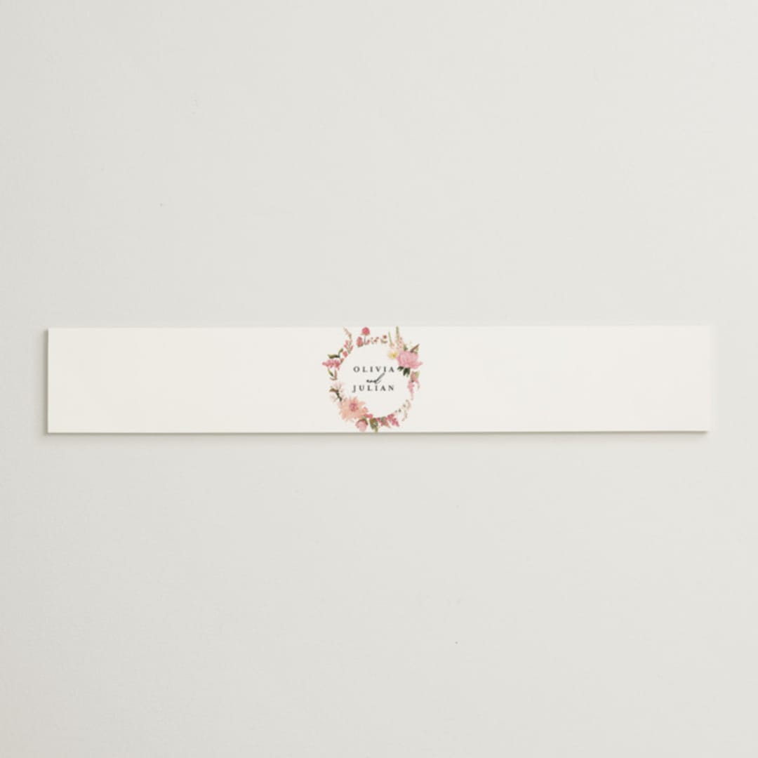 "Lush" - Belly Bands in Blush by Susan Moyal - Assembled with Invitation
