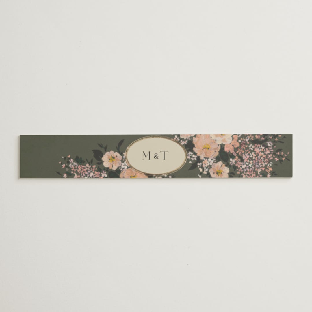 "Madison" - Belly Bands in Thyme by Itsy Belle Studio - Assembled with Invitation