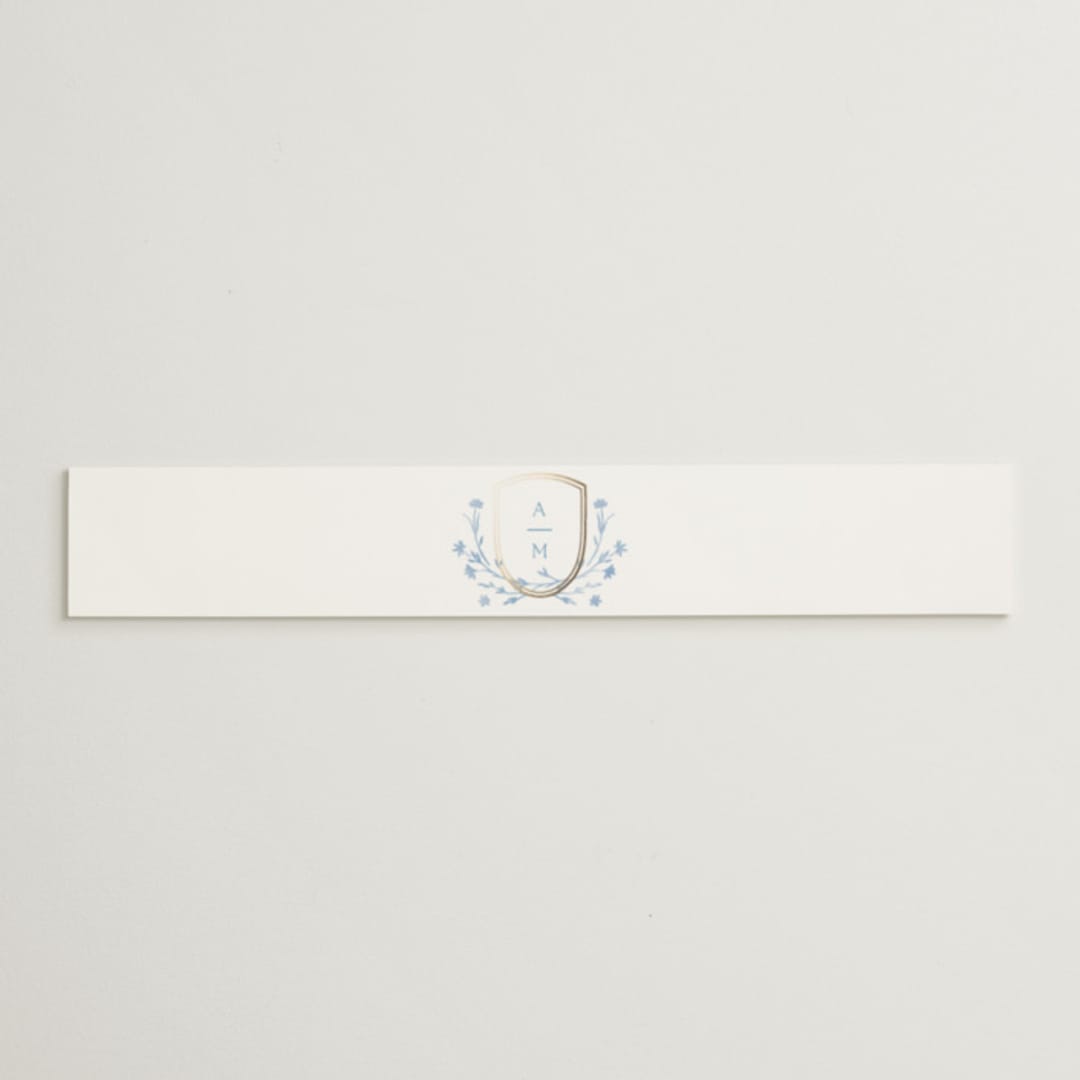 "storybook garden" - Belly Bands in Bluebell by Kristie Kern - Assembled with Invitation