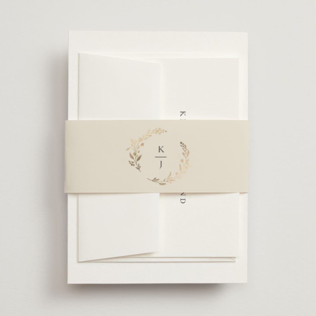 "Embrace" - Belly Bands in Cloudy by Jennifer Postorino - Assembled with Invitation