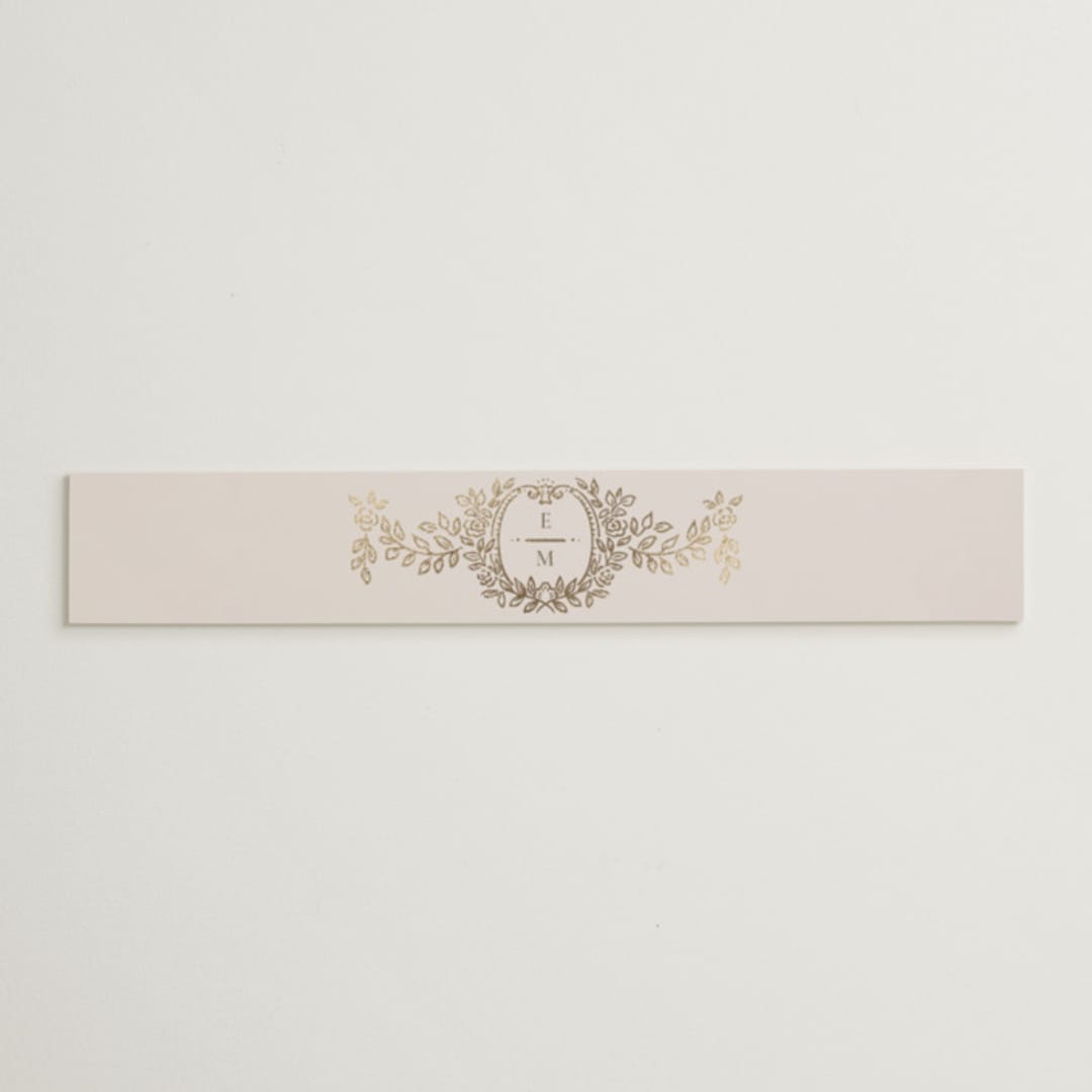"Manuet" - Belly Bands in Vanilla by Petra Kern - Assembled with Invitation
