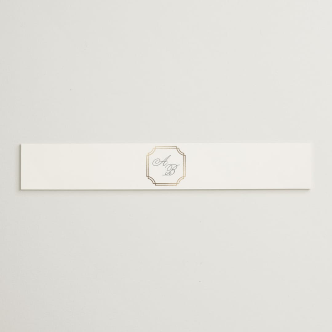 "Formally" - Belly Bands in Mist by Sarah Brown - Assembled with Invitation