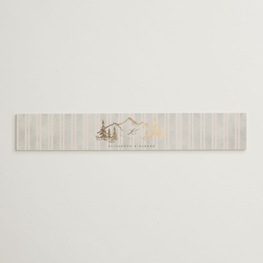 "Mountain Love" - Belly Bands in Dew by Petra Kern - Assembled with Invitation