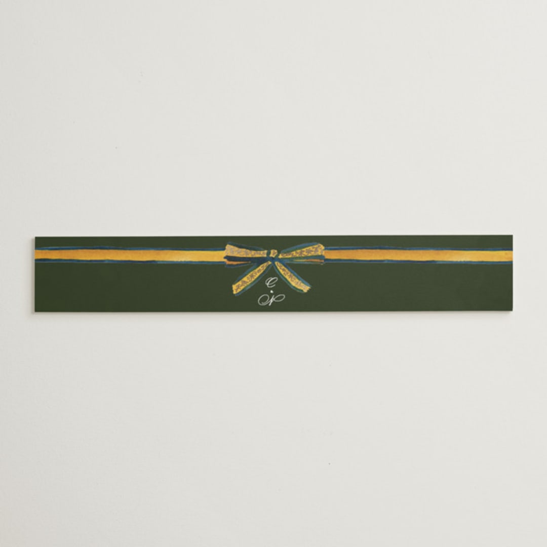 "Tuileries" - Belly Bands in Golden by Claudia Orengo - Assembled with Invitation