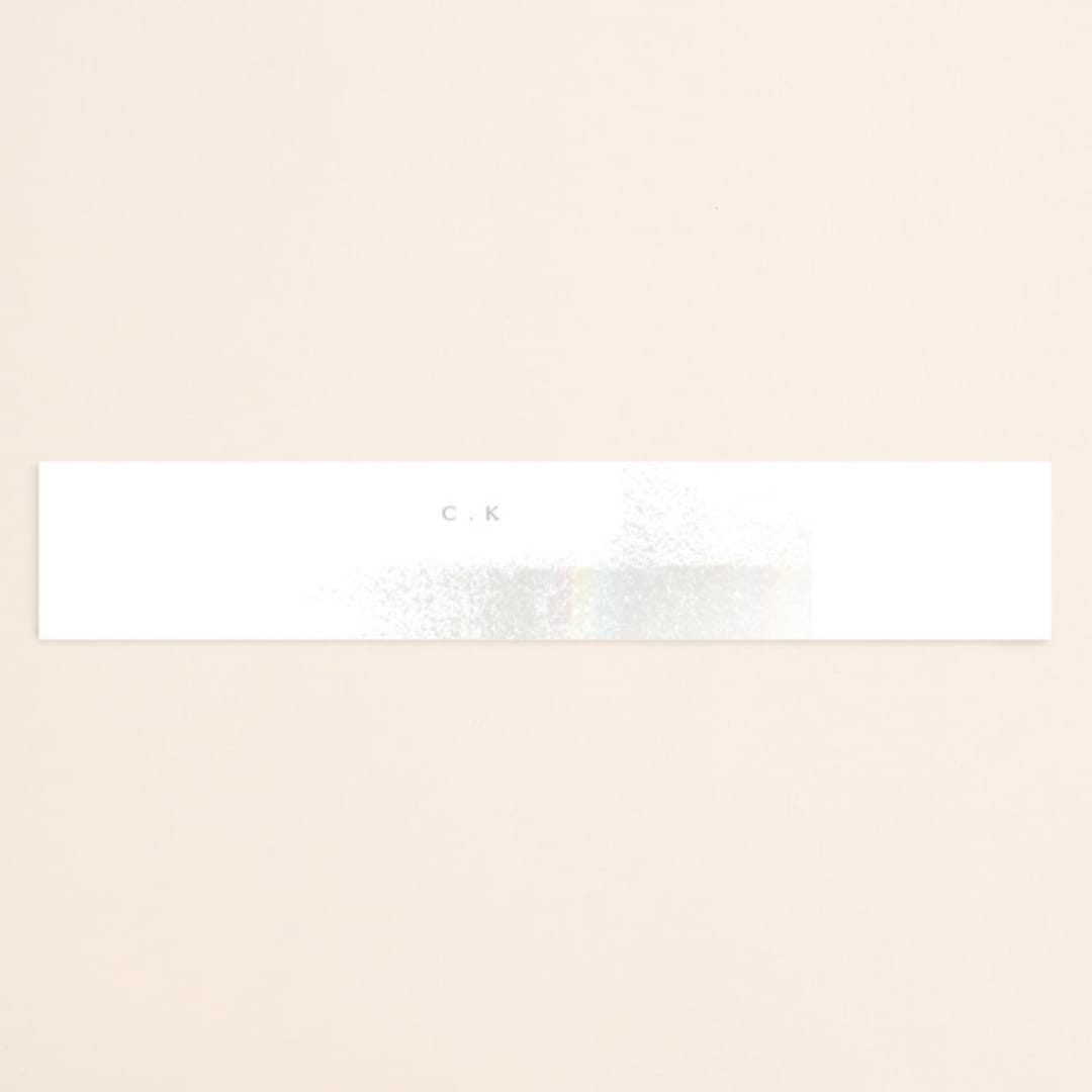 "the mill park" - Gloss-Press® Belly Bands in Opal by Phrosné Barwood - Assembled with Invitation
