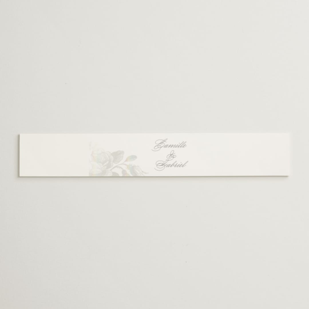"Idyllic" - Gloss-Press® Belly Bands in The Pearl by Design Lotus - Assembled with Invitation