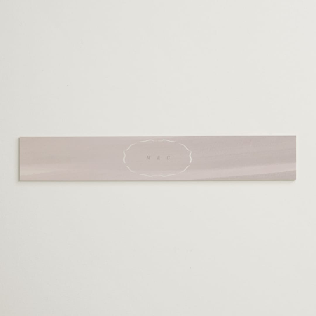 "Kumamoto" - Gloss-Press® Belly Bands in Pearl by Ani Somi - Assembled with Invitation