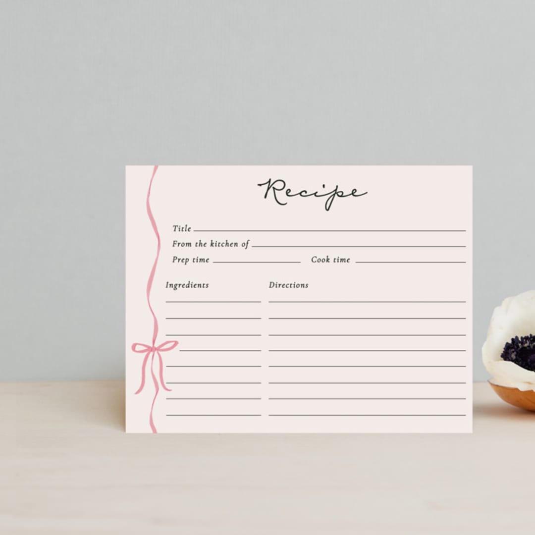 "Sparkling Champagne Tower" - Bridal Shower Insert Cards in Petal by Jackie Crawford - Front