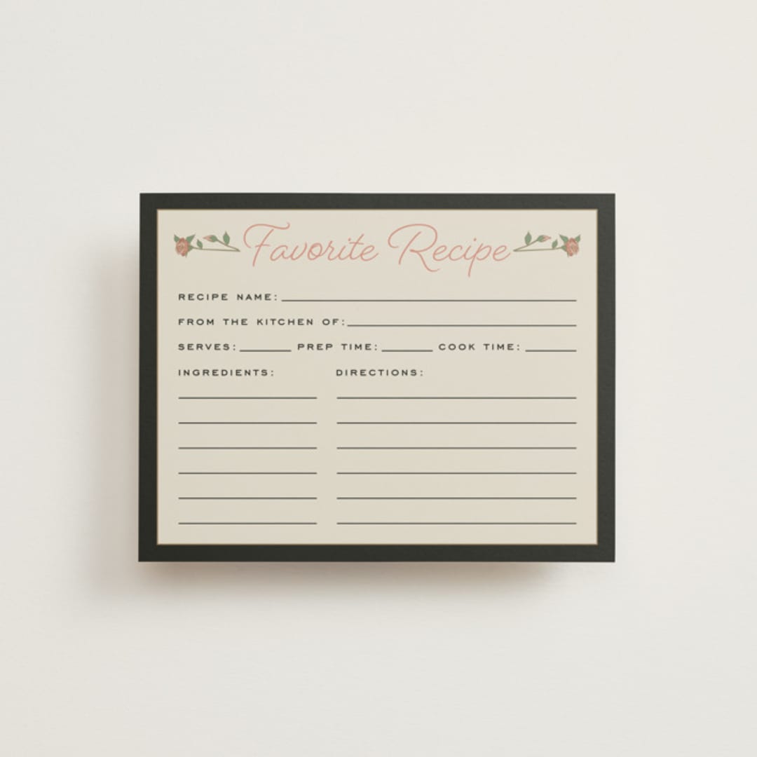 "Perfect Pair" - Bridal Shower Insert Cards in Cupcake by Heather Schertzer - Front