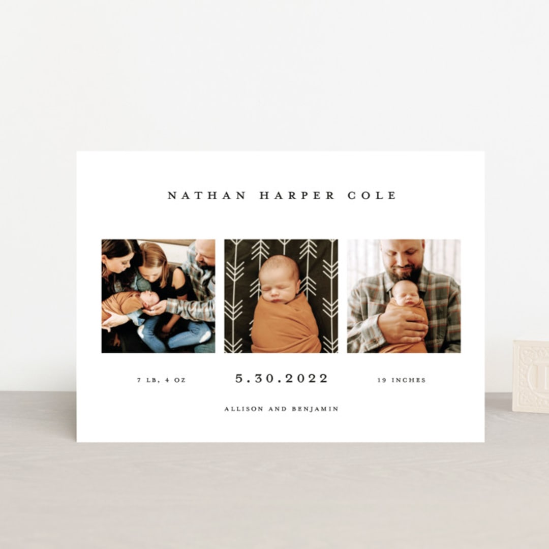 Simple Birth Announcement